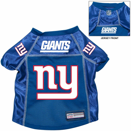New York Giants Dog Pet Premium Alternate Mesh Football Jersey  New York Giants Dog Pet Premium Alternate Mesh Football Jersey