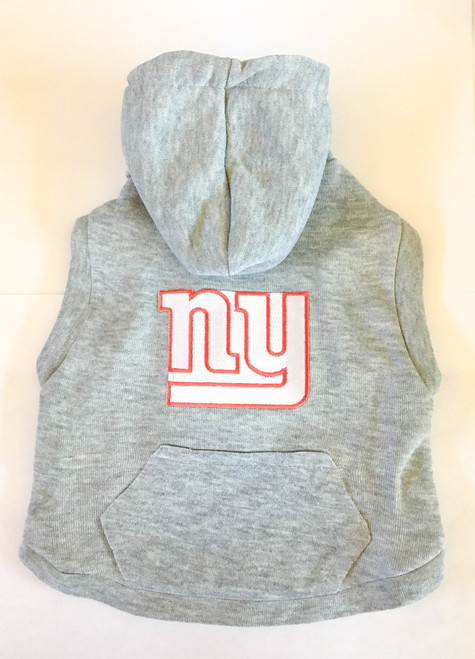 New York Giants Dog Pet Premium Button Up Embroidered Hoodie Sweatshirt New York Giants Dog Pet Premium Button Up Embroidered Hoodie Sweatshirt