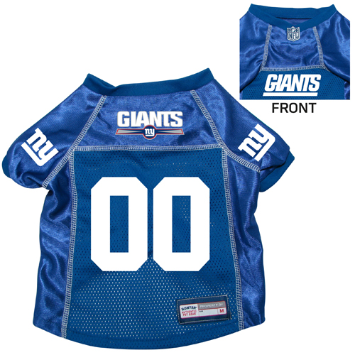 New York Giants Dog Pet Premium Mesh Football Jersey New York Giants Dog Pet Premium Mesh Football Jersey