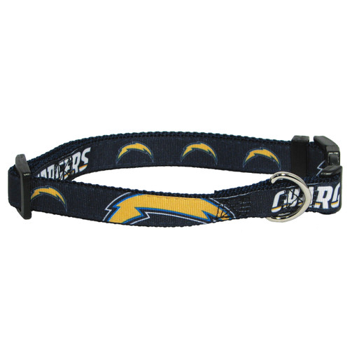San Diego Chargers Dog Pet Premium Adjustable Nylon Collar San Diego Chargers Dog Pet Premium Adjustable Nylon Collar
