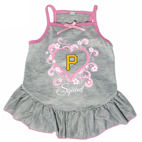 Pittsburgh Pirates Dog Pet Pink Too Cute Squad Jersey Tee Dress Pittsburgh Pirates Dog Pet Pink Too Cute Squad Jersey Tee Dress
