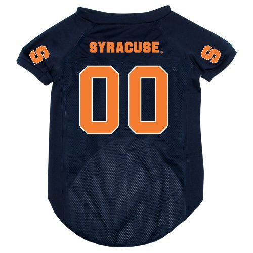 Syracuse Orangemen Dog Pet Mesh Football Jersey 