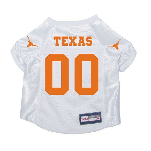 Texas Longhorns Dog Pet Premium Mesh Football Jersey Texas Longhorns Dog Pet Premium Mesh Football Jersey