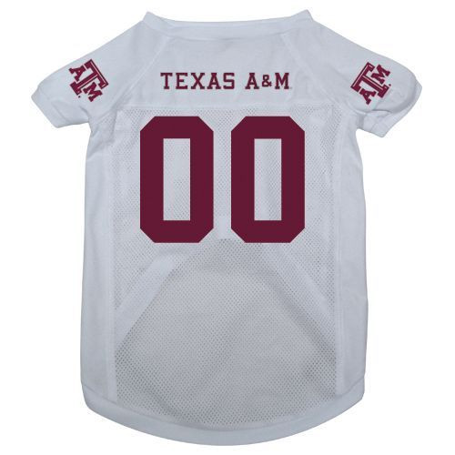 Texas A&M Aggies Dog Pet Mesh Football Jersey 
