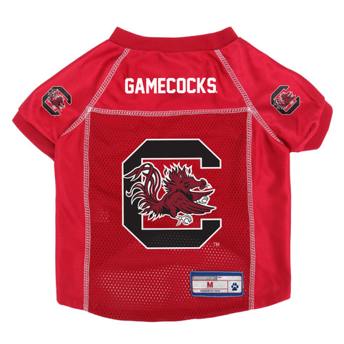 South Carolina Gamecocks Dog Pet Premium Alternate Mesh Football Jersey LE  South Carolina Gamecocks Dog Pet Premium Alternate Mesh Football Jersey LE