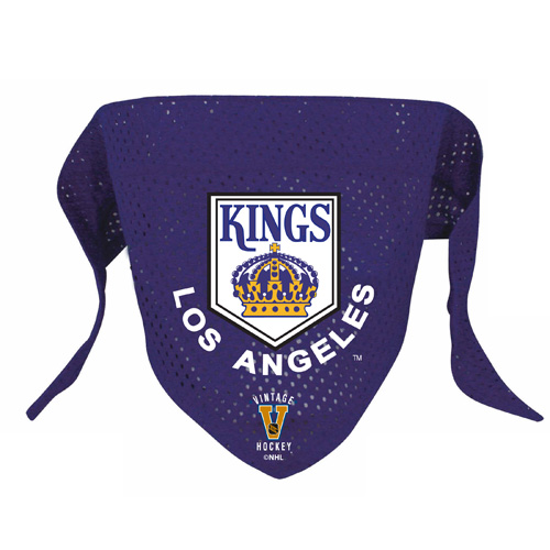 Los Angeles Kings Dog Pet Mesh Hockey Jersey Bandana Crown Los Angeles Kings Dog Pet Mesh Hockey Jersey Bandana Crown