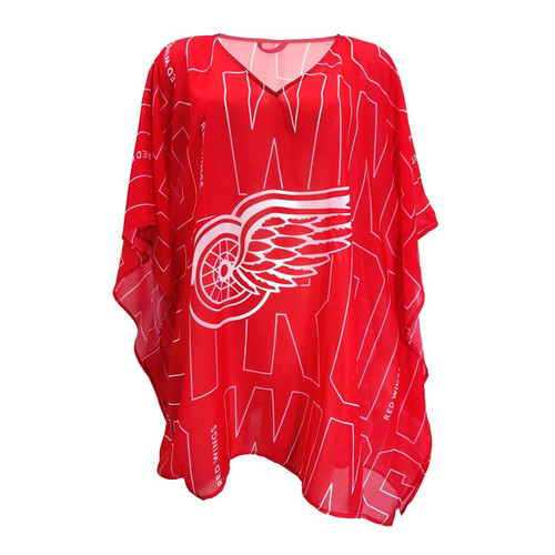 Detroit Red Wings Sheer Trace Caftan One Size Detroit Red Wings Sheer Trace Caftan One Size