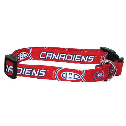 Montreal Canadiens Dog Pet Adjustable Nylon Collar
