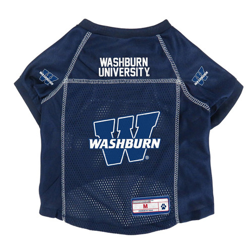 Washburn Ichabods Dog Pet Premium Alternate Mesh Football Jersey LE 
