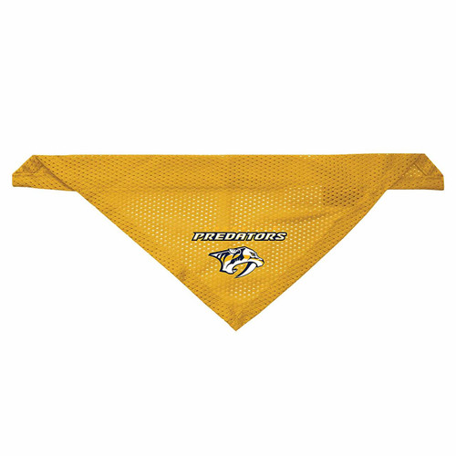 Nashville Predators Dog Pet Mesh Jersey Bandana LE Yellow