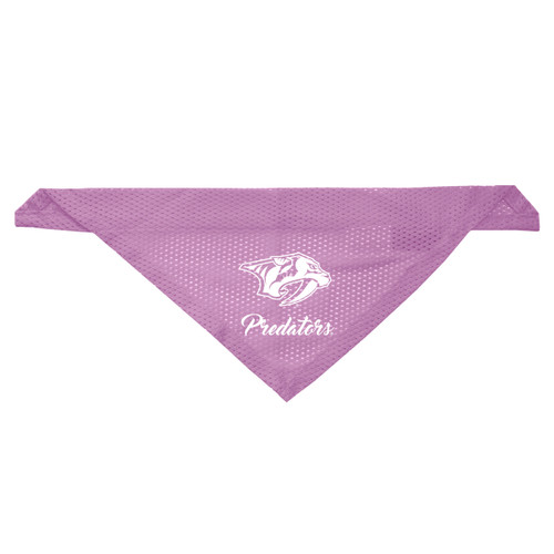 Nashville Predators Dog Pet Pink Mesh Jersey Bandana