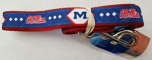 Mississippi Rebels Dog Pet Premium 6ft Nylon Lead Leash Mississippi Rebels Dog Pet Premium 6ft Nylon Lead Leash