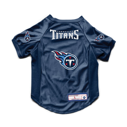 Tennessee Titans Dog Cat Deluxe Stretch Jersey 