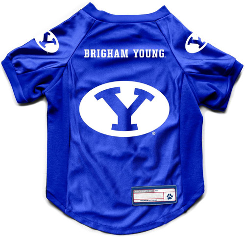 BYU Brigham Young Cougars Dog Cat Deluxe Stretch Jersey  BYU Brigham Young Cougars Dog Cat Deluxe Stretch Jersey