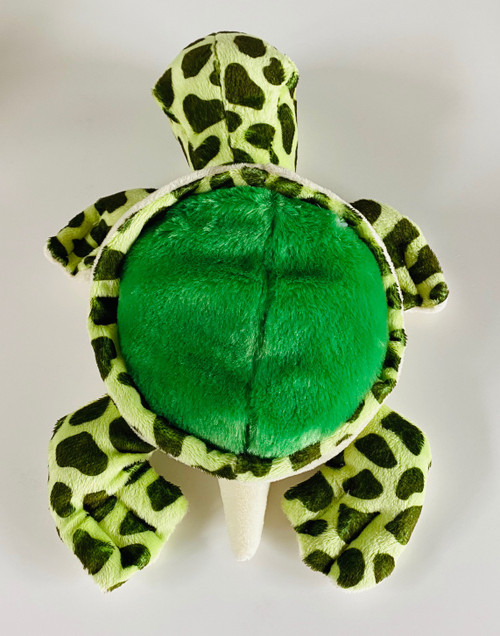 Turtle Dog Toy Plush Buddy w/Squeaker 12"
