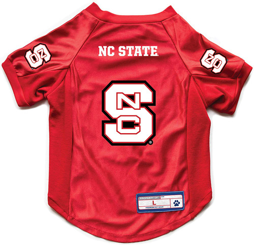 NC State Wolfpack Dog Deluxe Stretch Jersey Big Dog Size