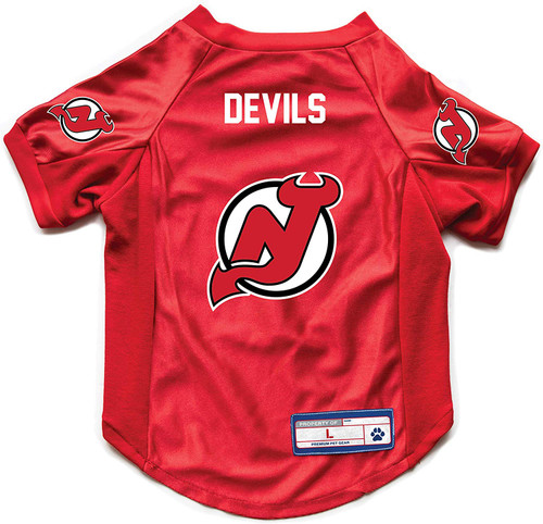 New Jersey Devils Dog Deluxe Stretch Jersey Big Dog Size