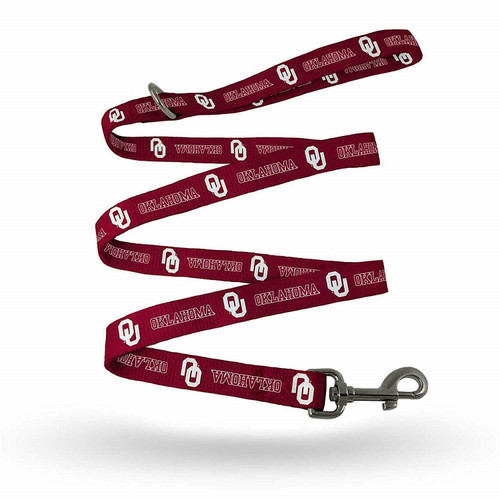 Oklahoma Sooners Dog Pet Leash Woven Poly Oklahoma Sooners Dog Pet Leash Woven Poly