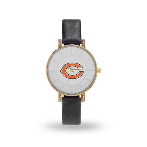 Chicago Bears Women's Lunar Watch w/ Crystal Accents Chicago Bears Women's Lunar Watch w/ Crystal Accents