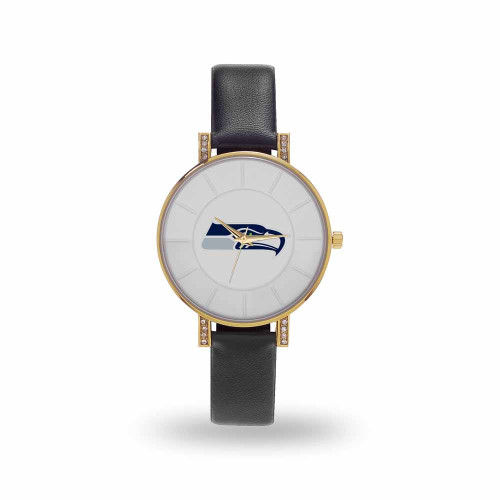 Seattle Seahawks Women's Lunar Watch w/ Crystal Accents Seattle Seahawks Women's Lunar Watch w/ Crystal Accents