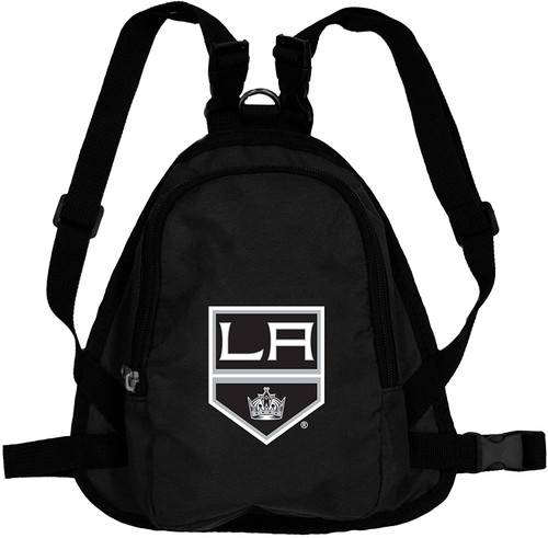 Los Angeles Kings Dog Cat Mini Backpack Harness w/ Leash   Los Angeles Kings Dog Cat Mini Backpack Harness w/ Leash