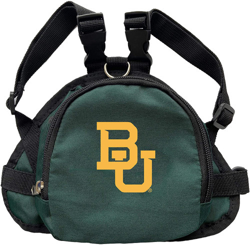 Baylor Bears Dog Cat Mini Backpack Harness w/ Leash  