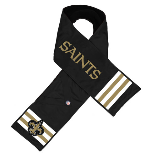 New Orleans Saints Hero Jersey Scarf with Hidden Pocket