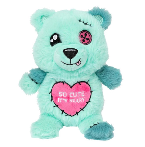 Deaddy Bear Scary Cute Dog Toy Halloween Plush w/Squeaker Washable