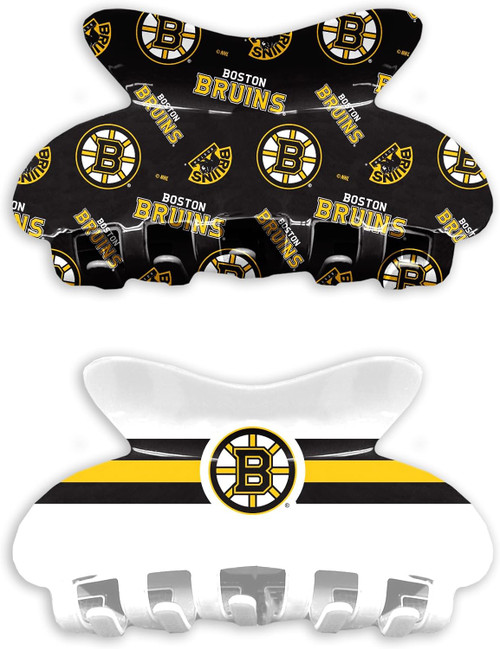 Boston Bruins Hair Claw Clip Set 2 Team Designs