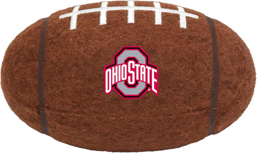 Ohio State Buckeyes Mini Football Dog Toy Tennis Ball Tough Chewer Ohio State Buckeyes Mini Football Dog Toy Tennis Ball Tough Chewer