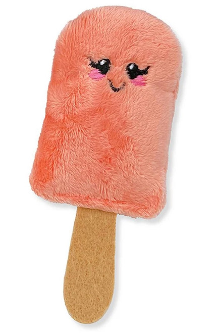 Fur-eeze Pop Cat Toy Kicker Designer Plush Organic Catnip USA Pick Color