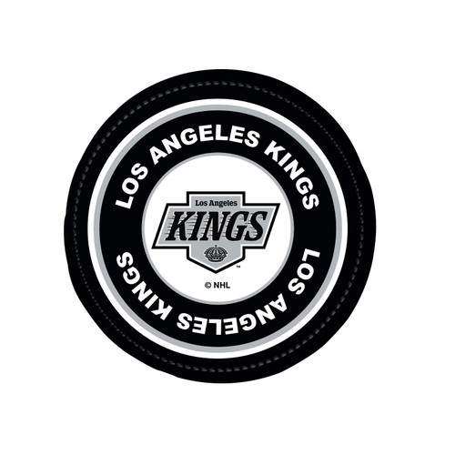 Los Angeles Kings Big Puck Dog Toy Premium Fill Canvas Squeakers USA Los Angeles Kings Big Puck Dog Toy Premium Fill Canvas Squeakers USA