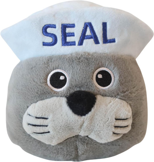 Ruffian Hero Military Seal Dog Toy Premium Plush w/ Tennis Ball