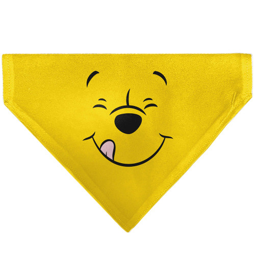 Winnie The Pooh Dog Cat Bandana Winking Smile Over-Collar Licensed USA