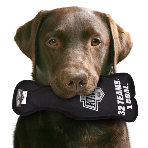 Los Angeles Kings Stanley Cup Dog Toy Plush w/ Logo On Back & Squeaker