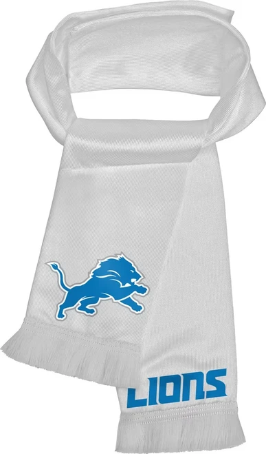 Detroit Lions Dog Cat Scarf Premium Lightweight Dazzle Fabric Easy On
