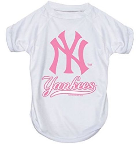 pink yankees shirt