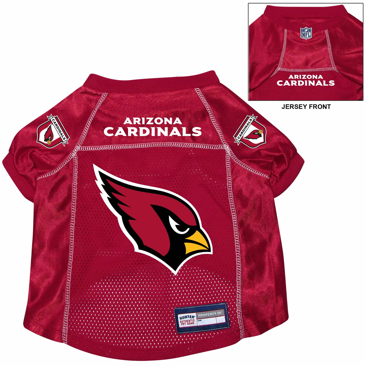 arizona cardinals dog jersey