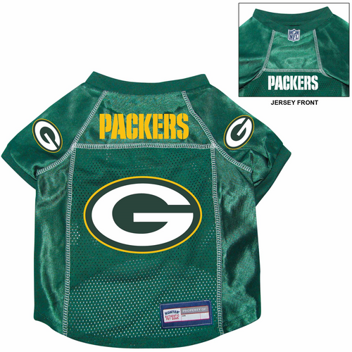 NFL Green Bay Packers Small Pet Premium Jersey