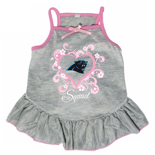 panthers jersey dress Carolina Dog Pet Pink Too Cute Squad Tee Hand embroidered crystal design