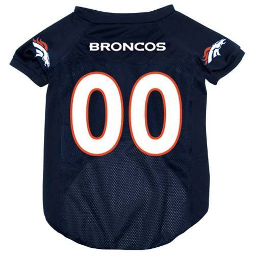 Denver Broncos Dog Pet Mesh Football Jersey Spawty