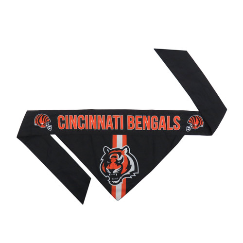 Cincinnati Bengals Dog Pet Pink Mesh Jersey Bandana - Spawty