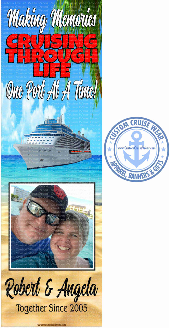 Making Memories with Photo BANNER - Custom Cruise Wear