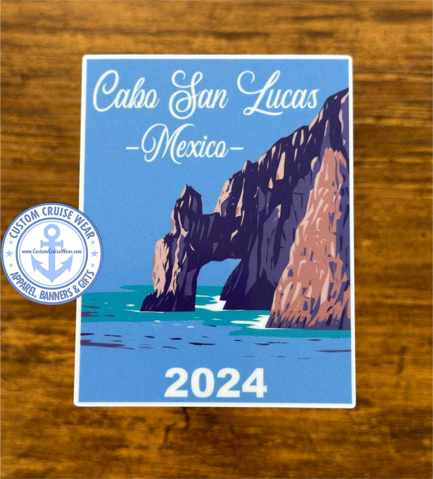 Cabo San Lucas Arch - You Pick The Year Printed On The Sticker - Custom ...