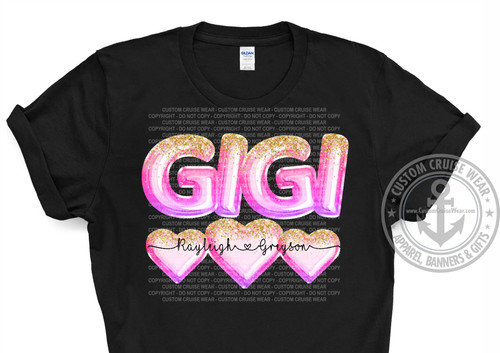 Glitter Bubble Design