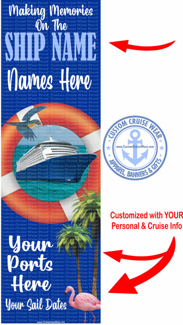Making Memories Life Preserver With Ship BANNER