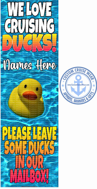 We Love Cruising Ducks BANNER