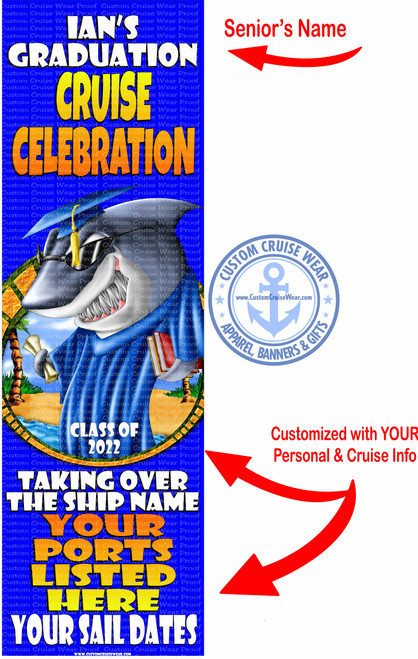 Graduation Shark BANNER