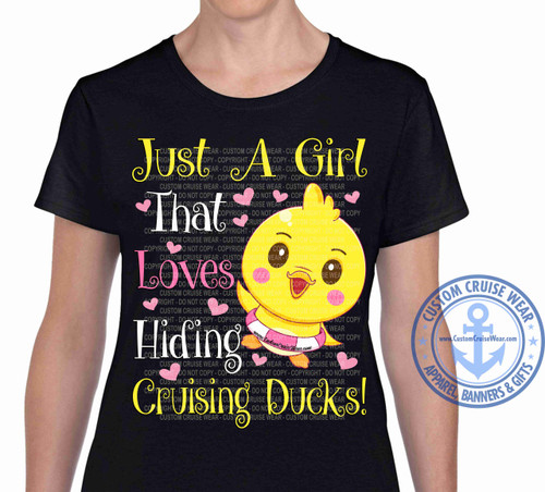 Just A Girl Who Loves Hiding Cruising Ducks