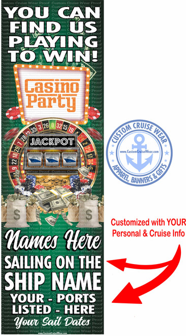 Casino Party Playing To Win  BANNER